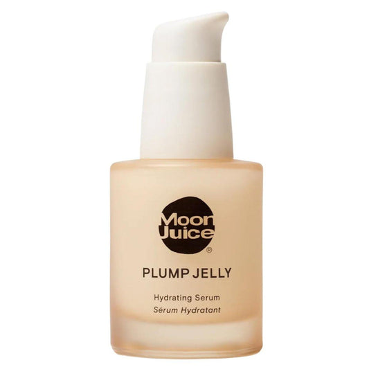 Moon Juice Plump Jelly Hyaluronsäure-Serum für das Gesicht – Feuchtigkeitsspendendes Serum mit Peptiden & Pilzen, Anti-Aging-Hautpflege für dehydrierte Haut, Barriere-Unterstützung & Elastizität, vegan & tierversuchsfrei, 30 ml