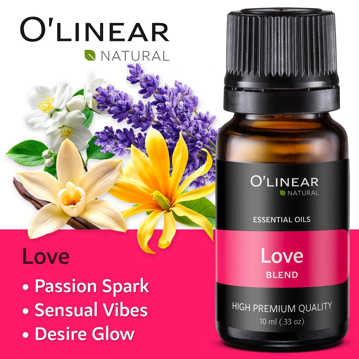 O'linear Ätherische Öle 6er Set - Perfekt für Luftbefeuchter und Diffuser, Aromatherapie Diffuser Öle Düfte, Ätherisches Öl Set für Zuhause, Ätherisches Öl Paket mit Verschiedenen Düften