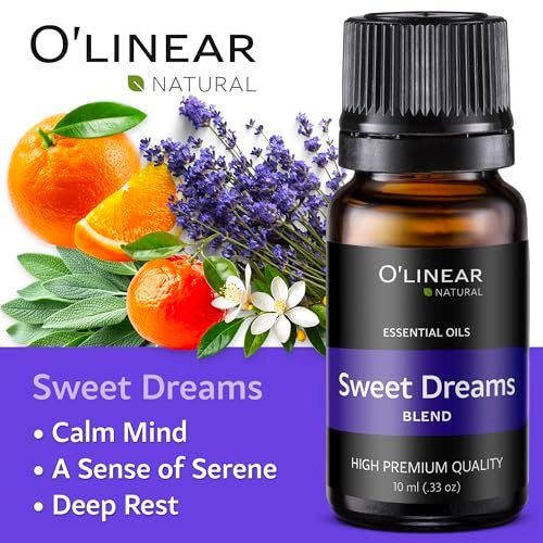 O'linear Ätherische Öle 6er Set - Perfekt für Luftbefeuchter und Diffuser, Aromatherapie Diffuser Öle Düfte, Ätherisches Öl Set für Zuhause, Ätherisches Öl Paket mit Verschiedenen Düften