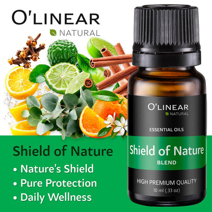 O'linear Ätherische Öle 6er Set - Perfekt für Luftbefeuchter und Diffuser, Aromatherapie Diffuser Öle Düfte, Ätherisches Öl Set für Zuhause, Ätherisches Öl Paket mit Verschiedenen Düften