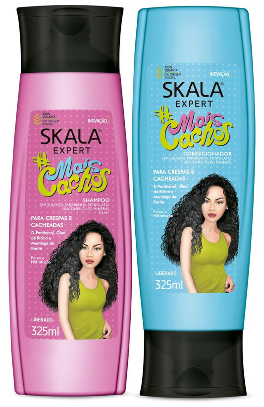 SKALA Expert Mais Cachos Shampoo und Conditioner Set 325 ml - Pflege für lockiges Haar