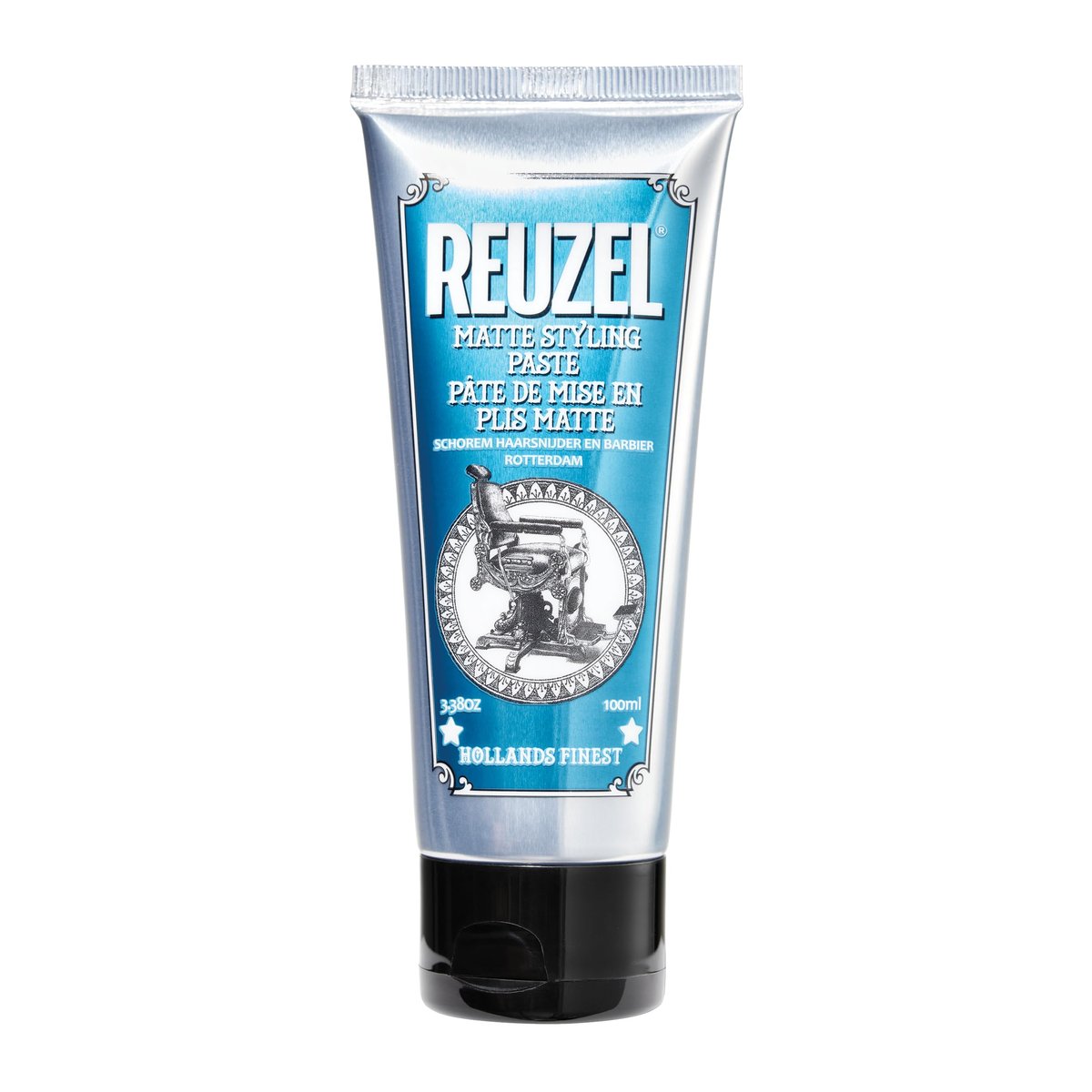 REUZEL Matte Styling Paste – Leichter Halt mit mattem Finish und Volumen für alle Haartypen (100 ml)