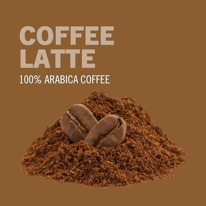 OM MUSHROOM SUPERFOOD Kaffee-Latte-Mischung – Funktionelles Pilzpulver mit Löwenmähne, Cordyceps, Reishi & Chaga – Energie, Fokus & geistige Klarheit – Einzelportionen (10 Beutel)