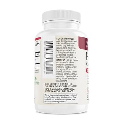 Bio Rote Bete Pulver – 1300 mg pro Portion – Extra starke Bio-Rote-Bete-Ergänzung – Unterstützt Stickstoffmonoxid-Produktion, Herzgesundheit & natürliche Energie – Hergestellt in USA – 120 vegane Kapseln