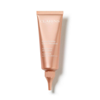 Clarins Extra-Firming Hals- und Dekolleté Creme | Preisgekrönt | Anti-Aging Feuchtigkeitscreme | Strafft, glättet und liftet sichtbar | Reduziert Falten | Bekämpft dunkle Flecken | 75 ml
