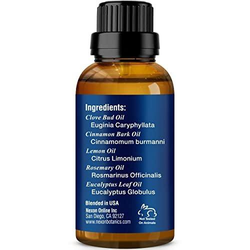 Robbers' Health Essential Oil Blend 30 ml – Immunstärkendes Räuberöl – Natürlicher Schutzschild gegen Verunreinigungen – Nexon Botanics