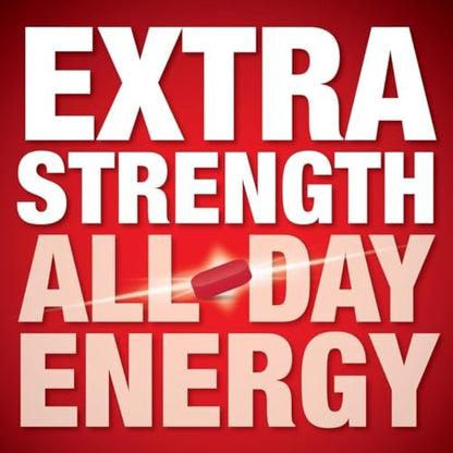 iSatori Energize Extra Stark Koffeintabletten für Männer & Frauen | Schnell wirkende, langanhaltende Energie | Verbesserte Klarheit und Konzentration | Kein Zittern, kein Crash | 60 Tabletten