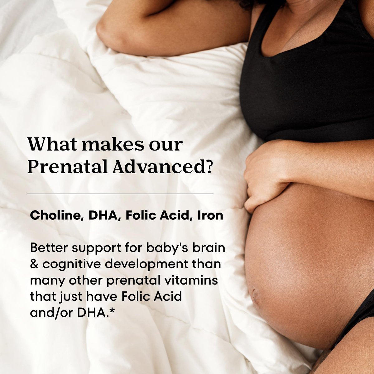 One A Day Prenatal Advanced – Schwangerschaftsvitamine mit Folsäure, Cholin, DHA & Eisen, 30+30 Tabletten (60er Set)