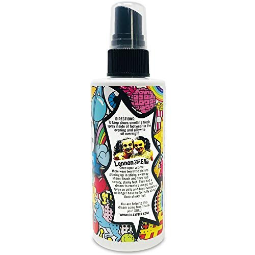 Magic Schuh-Deodorant, Fußgeruch-Pulver für stinkende Füße, Geruchsentferner stärker als Spray, Kinder-Schuhpulver zur Geruchskontrolle, große 8 oz, Traubenlutscher-Duft