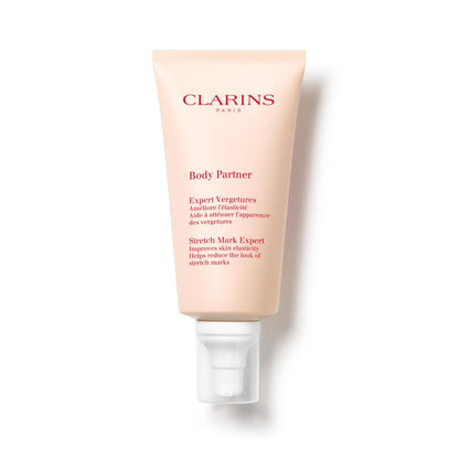 Clarins Body Partner Stretch Mark Expert | Ausgezeichnete Schwangerschaftscreme gegen Dehnungsstreifen | Für Schwangerschaft und Gewichtsschwankungen | Von Schwangeren getestet und empfohlen | Duftfrei | Minimale Inhaltsstoffe