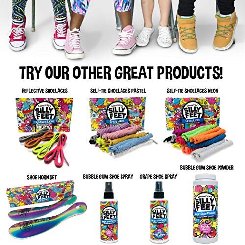 Magic Schuh-Deodorant, Fußgeruch-Pulver für stinkende Füße, Geruchsentferner stärker als Spray, Kinder-Schuhpulver zur Geruchskontrolle, große 8 oz, Traubenlutscher-Duft