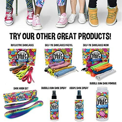 Magic Schuh-Deodorant, Fußgeruch-Pulver für stinkende Füße, Geruchsentferner stärker als Spray, Kinder-Schuhpulver zur Geruchskontrolle, große 8 oz, Traubenlutscher-Duft