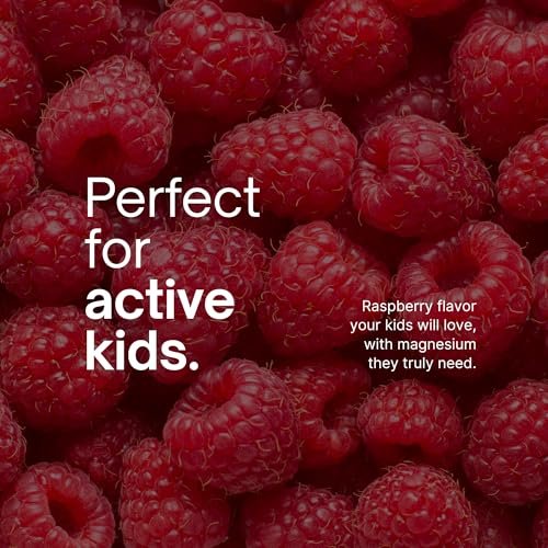 Zahler Chapter One Magnesium Gummies für Kinder – Beruhigende Gummibärchen zur Unterstützung der Muskelfunktion – Koscher, laktosefrei & glutenfrei – Himbeergeschmack, 60 Stück