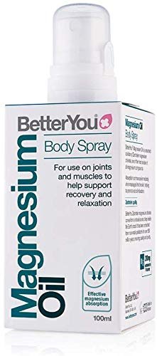 BetterYou Magnesium Oil Original Spray 100ml (3er-Pack) – Hochdosiertes Magnesium für Haut und Muskeln