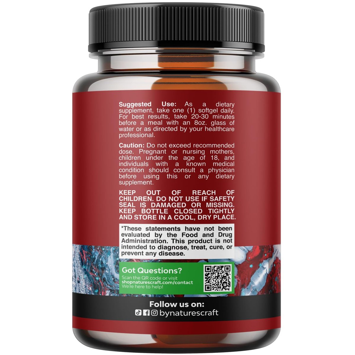 Krill Omega 3 Fischöl Softgels - Konzentriertes Krill EPA & DHA Fischöl Omega 3 Nahrungsergänzung für Frauen & Männer zur Unterstützung des Immunsystems, Gehirn- & Herzgesundheit - Aufstoßfreie Fettsäuren Kapseln - 30 Stück