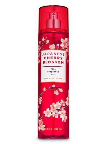 Bath & Body Works Japanische Kirschblüte - Feuchtigkeitsspendendes Duschgel, Duftnebel und Körpercreme - 3-teiliges Geschenkset (2020)