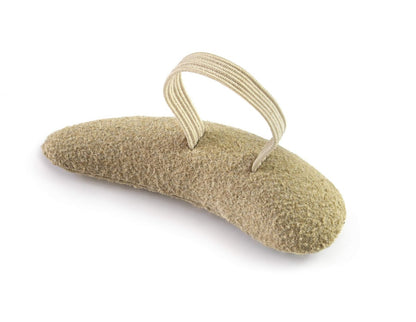 Steins Hammer Toe Crest Cushion und Buttress Pad – Druckentlastung bei Hühneraugen und Hammerzehen, Mittel Links, Beige, 3er-Pack