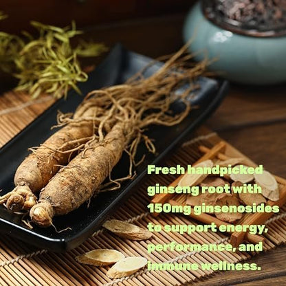 DEAL SUPPLEMENT Koreanischer Roter Panax Ginseng Wurzelextrakt, 240 Weichkapseln
