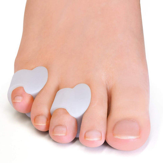 Welnove Gel Zehenspreizer, kleiner Zeh Spacer, kleine Zeh Polster zur Verhinderung von Reibung & Druckentlastung (12er Pack)