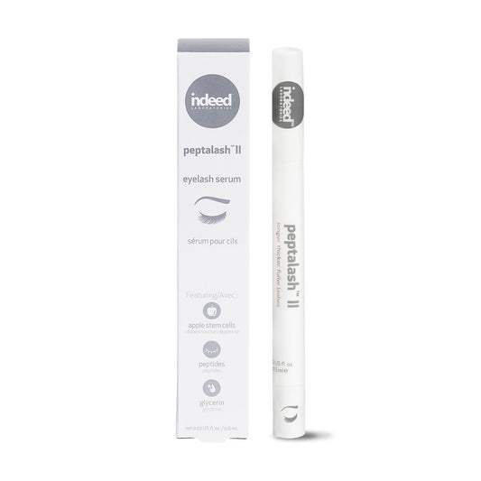 Indeed Laboratories Peptalash II | Prostaglandin-freies Wimpernserum für längere & dichtere Wimpern | mit nährenden Peptiden & Apfelstammzellen für Wimpern- & Augenbrauenwachstum | Augenpflege (0,6 ml)