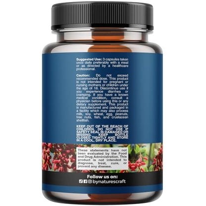 Balancing Berberine Plus 1200 mg pro Portion Komplex – Antioxidans Berberin mit Ceylon-Zimt Kapseln plus Silymarin Mariendistel Extrakt – Aktiver PK für Herzgesundheit und Zuckerunterstützung – 60 Kapseln