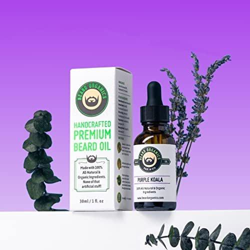 Beard Organics Purple Koala Bartöl | Eukalyptus & Lavendel – 30 ml