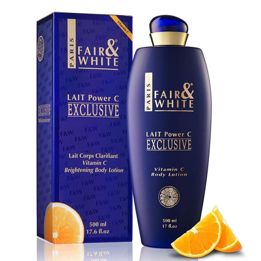 FAIR & WHITE Exclusive Body Lotion mit reinem Vitamin C, 500 ml