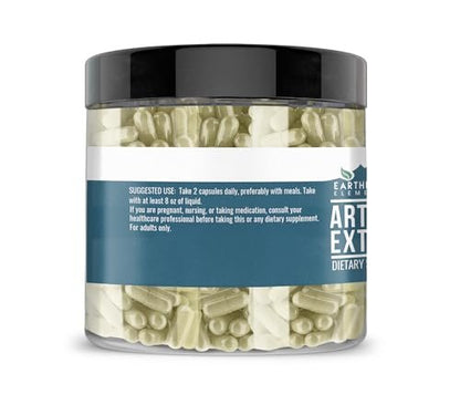 Earthborn Elements Artischockenextrakt 200 Kapseln, Rein & Unverdünnt, Ohne Zusatzstoffe