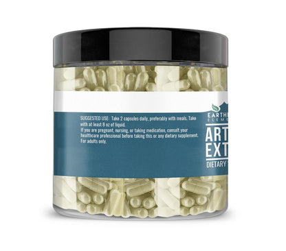 Earthborn Elements Artischockenextrakt 200 Kapseln, Rein & Unverdünnt, Ohne Zusatzstoffe