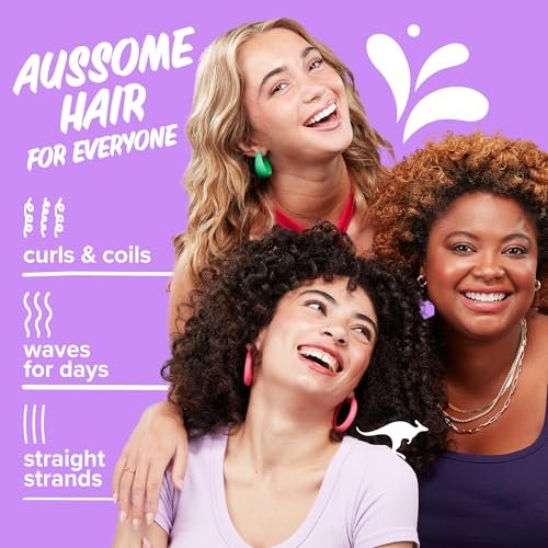 Aussie Total Miracle Haarpflege-Set: Shampoo, Conditioner und 3 Minuten Tiefenbehandlung mit Aprikosen- & Macadamianussöl, parabenfrei für geschädigtes Haar, 26,2 und 8 Fl Oz