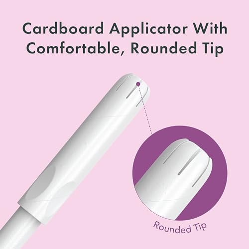 Rael Tampons mit Karton-Applikator, aus Bio-Baumwolle, Multipack, Regular & Super Saugstärke, unparfümiert, verbesserter Griff, biologisch abbaubar, chlorfrei (36 Stück, Bundle)