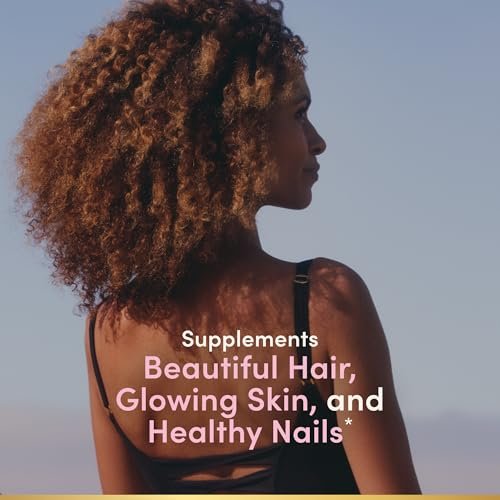 Nature's Bounty Optimal Solutions Haare, Haut, Nägel, 2X Biotin, 200 Erdbeer-Gummis