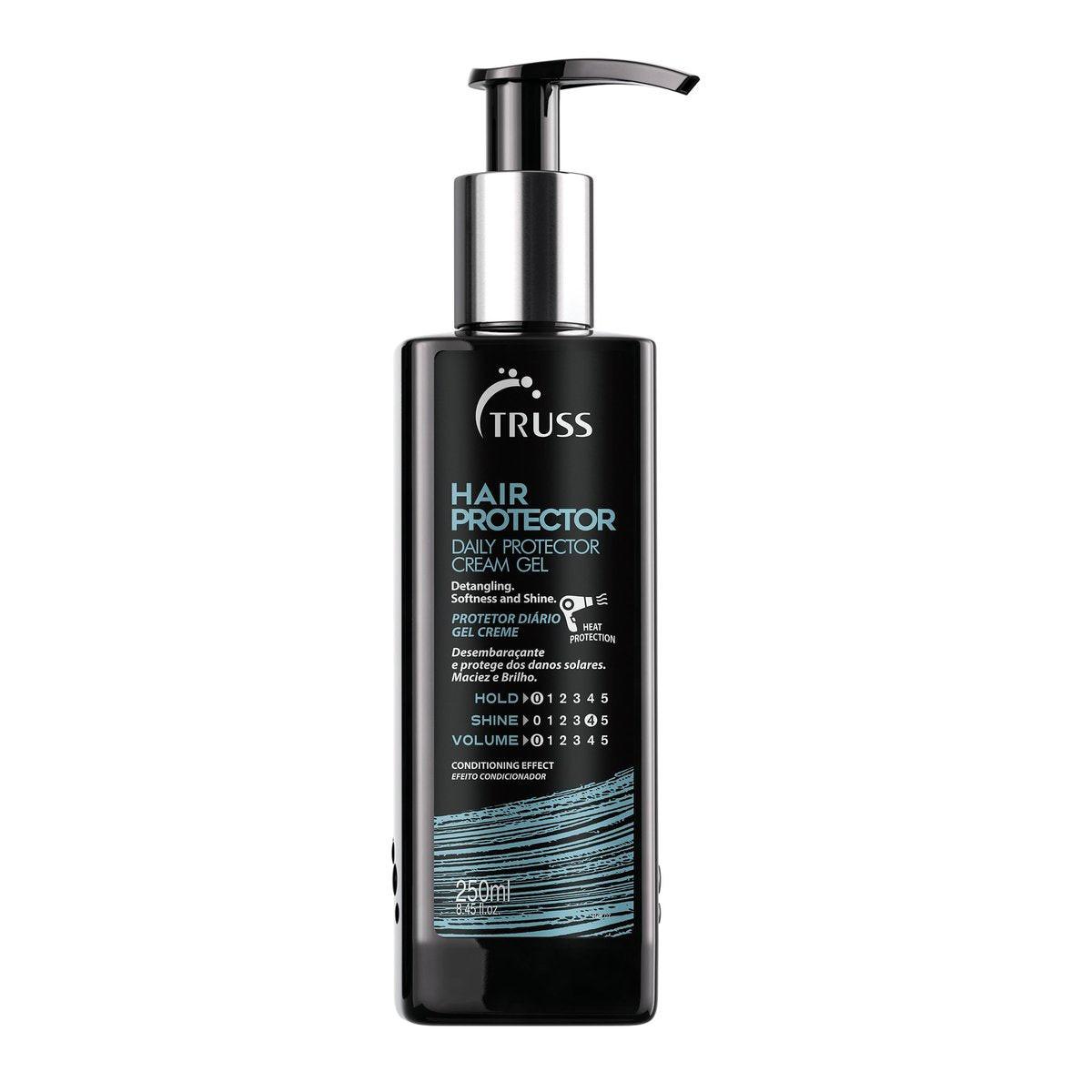 TRUSS Hair Protector Leave-In Styling Gel Creme 250ml – Hitzeschutz & Pflege