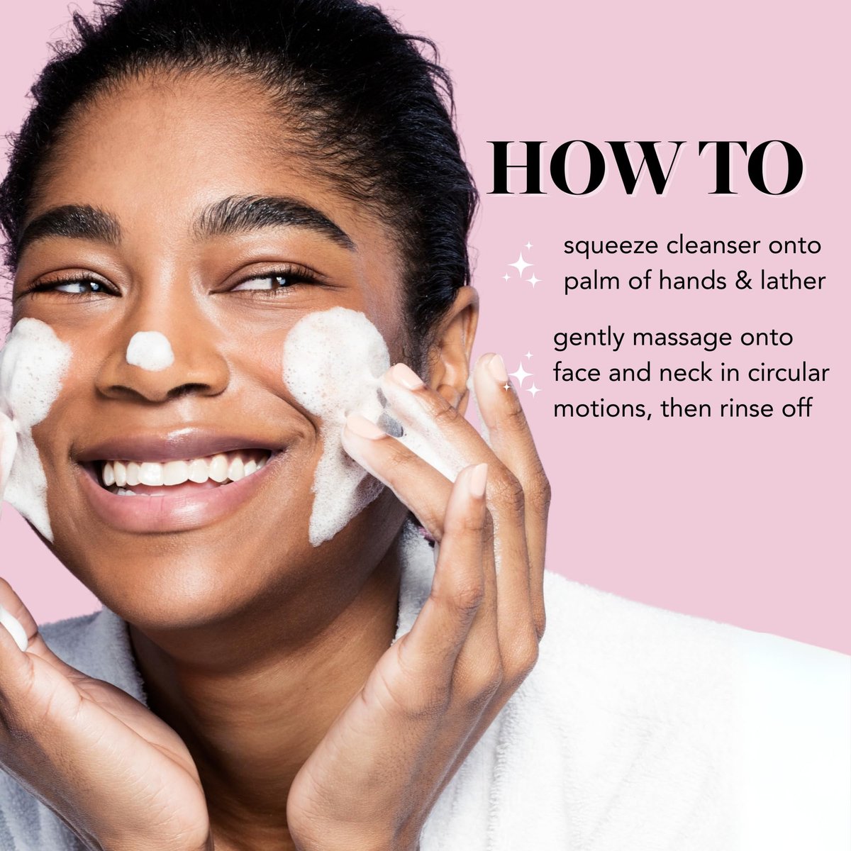 Saturday Skin Hydrating Foam Cleanser – Anti-Aging Gesichtsreinigung mit Apfelextrakt, feuchtigkeitsspendender Schaumreiniger, natürlicher koreanischer Gesichtsreiniger für Frauen & empfindliche trockene Haut