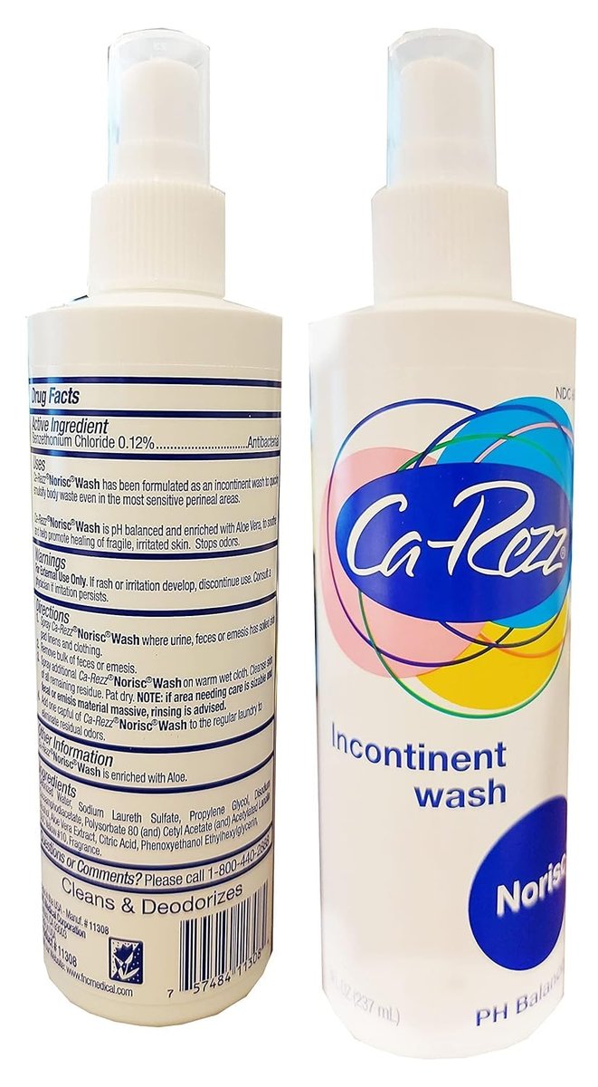 Ca-Rezz No Rinse Gentle Wash 11308 – 2 x 240 ml, sanfte Reinigung ohne Abspülen