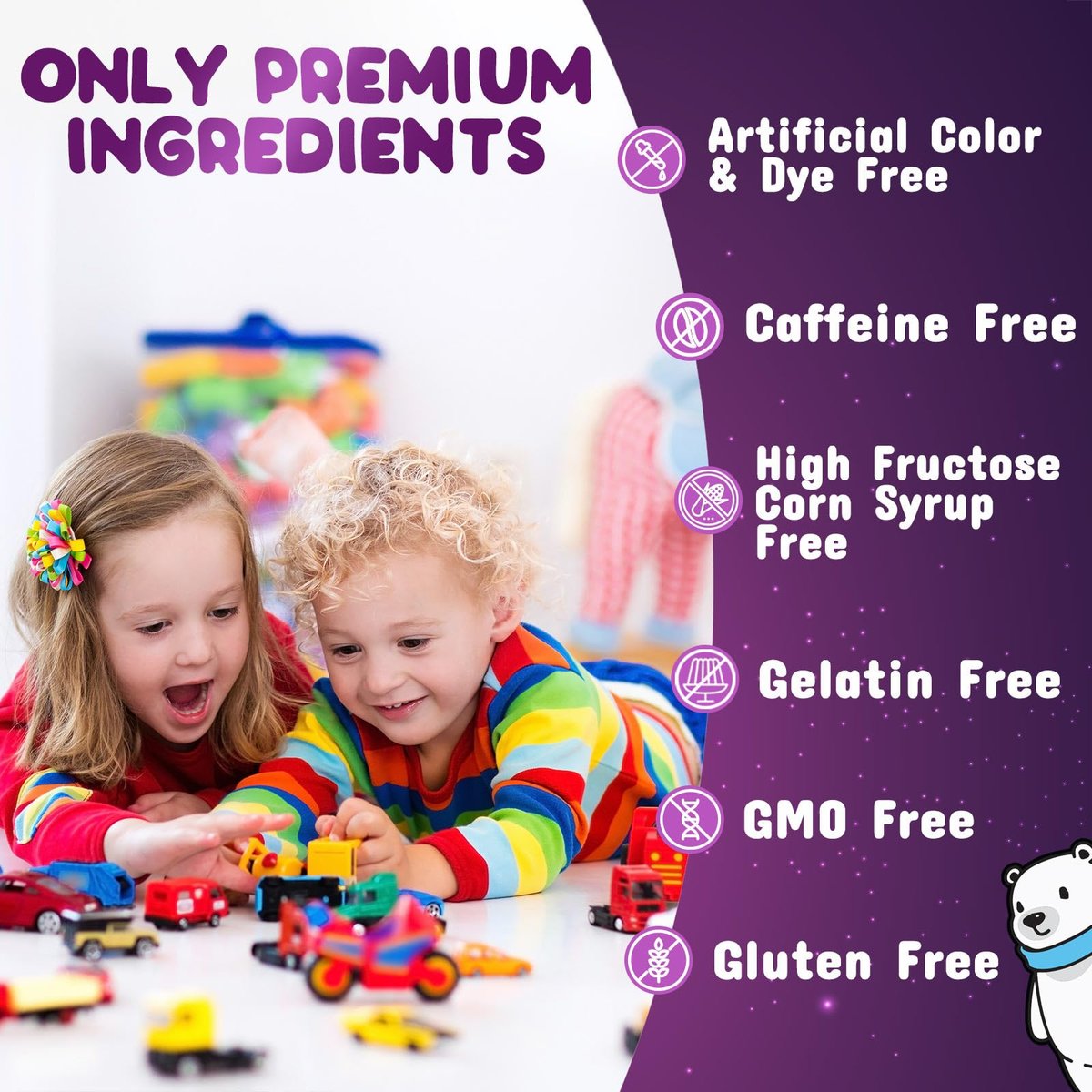 Nature's Nutrition Kinder Immunstärkung Gummibärchen - Vitamin C, Zink & Echinacea für tägliche Immununterstützung, ab 4 Jahren, glutenfrei, vegan - 120 Stück