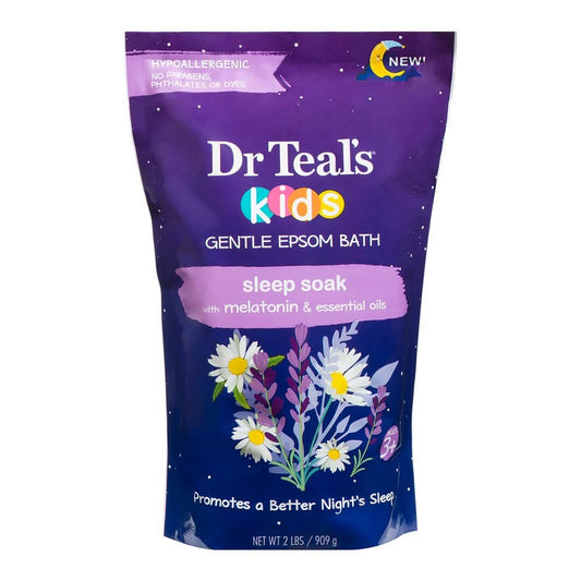 Dr Teal's Kids Bath Sleep Soak mit Melatonin & ätherischen Ölen – 32 oz