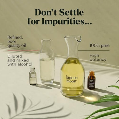 Lagunamoon Ätherische Öle Set – 16 Premium-Öle für Diffuser, Aromatherapie, Kerzenherstellung & Raumsprays – 0,33 Fl Oz pro Flasche
