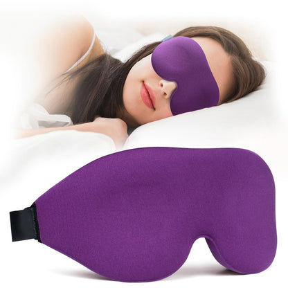 NEWVANGA Schlafmaske, 3D Konturierte Blackout Schlafbrille, Wimpernfreundliche Nachtmaske mit Verstellbarem Riemen, Leichte Weiche Augenbinde für Frauen Männer, Konkave Cup Abdeckung für Reisen Nickerchen