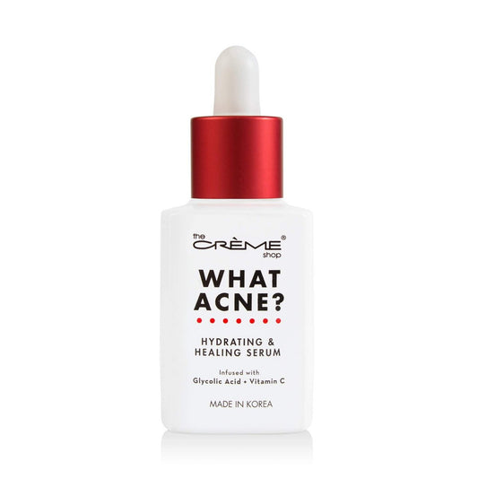 The Crème Shop Korean Skin Care | What Acne? - Hydrierendes & heilendes Vitamin-C-Serum gegen Akne, stumpfe Haut, Reizungen, beruhigend, porentief reinigend