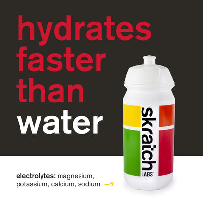 Skratch Labs Hydration Sportgetränk – Erdbeer-Limonade mit echter Frucht | 20 Portionen | Vegan, Non-GMO, saubere Inhaltsstoffe