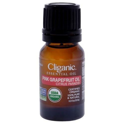 Cliganic Bio Grapefruit ätherisches Öl Rosa, 100% rein natürlich, für Aromatherapie, Non-GMO verifiziert