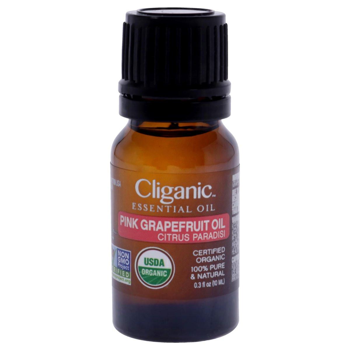 Cliganic Bio Grapefruit ätherisches Öl Rosa, 100% rein natürlich, für Aromatherapie, Non-GMO verifiziert