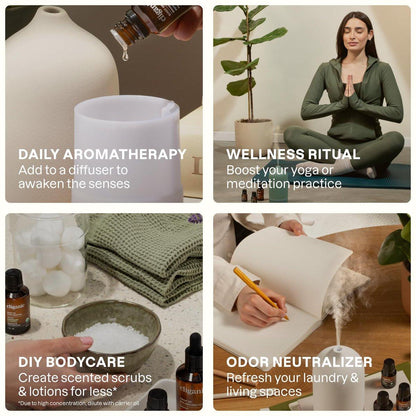 Cliganic Bio Bergamotte Ätherisches Öl, 100% Rein Natürlich für Aromatherapie | Non-GMO Verifiziert