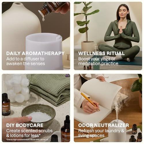 Cliganic Bio Bergamotte Ätherisches Öl, 100% Rein Natürlich für Aromatherapie | Non-GMO Verifiziert