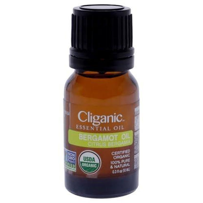 Cliganic Bio Bergamotte Ätherisches Öl, 100% Rein Natürlich für Aromatherapie | Non-GMO Verifiziert