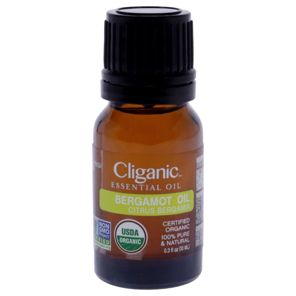 Cliganic Bio Bergamotte Ätherisches Öl, 100% Rein Natürlich für Aromatherapie | Non-GMO Verifiziert