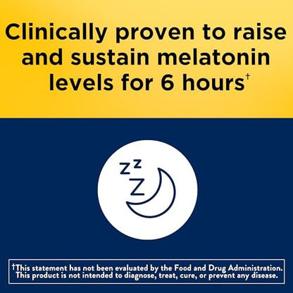 Nature Made Melatonin 4mg mit verlängerter Wirkstofffreisetzung - Schlafmittel für Erwachsene, 100% arzneimittelfreies Schlafhilfe, 90 Tabletten, 90-Tage-Versorgung