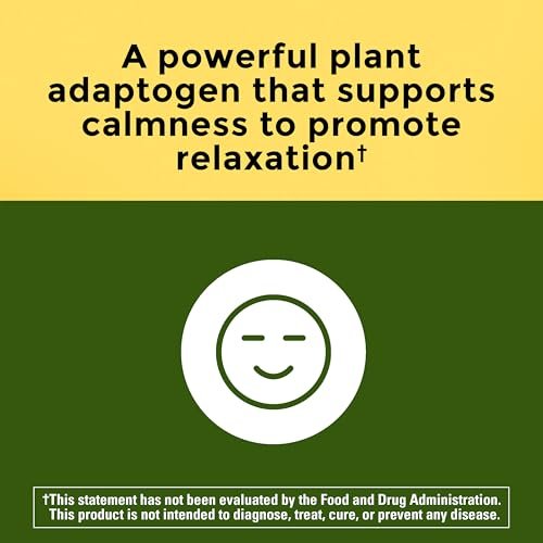 Nature Made Ashwagandha Kapseln 125 mg zur Stressunterstützung – 60 Kapseln, 60-Tage-Vorrat