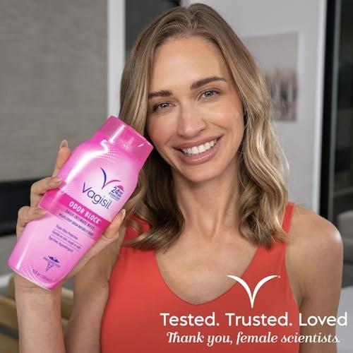 Vagisil Odor Block Tücher für tägliche Frische – 20 Tücher (3er-Pack) – Gynäkologisch getestet & hypoallergen